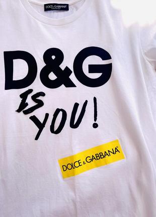 Оригінальна футболка d&g2 фото