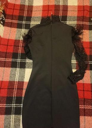 Вечірня чорна сукня2 фото