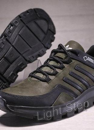 Кроссовки мужские кожаные adidas gore-tex tactical