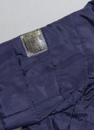 Куртка-трансформер для дівчинки темно-синя6 фото