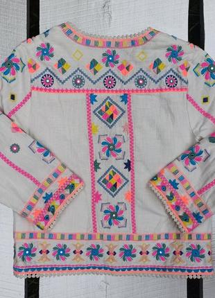 Пиджак этностиль укороченный индия2 фото