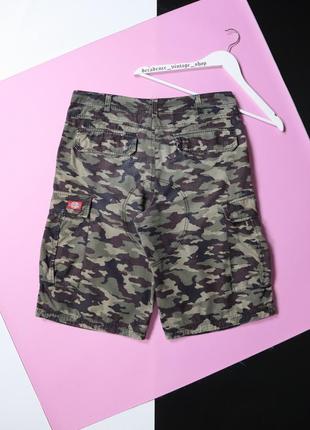 Винтажные камуфляжные тактические карго шорты dickies багги широкие реп. vintage camo work stussy carhartt military винтажная шорта1 фото