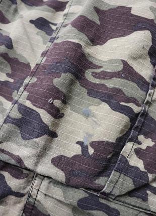 Винтажные камуфляжные тактические карго шорты dickies багги широкие реп. vintage camo work stussy carhartt military винтажная шорта7 фото