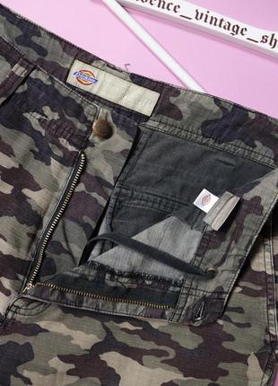 Винтажные камуфляжные тактические карго шорты dickies багги широкие реп. vintage camo work stussy carhartt military винтажная шорта9 фото