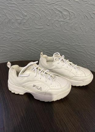 Кросівки fila Bottines оригінал білого кольору