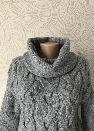 Шикарний светр/гольф 💯% virgin wool3 фото