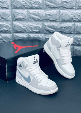 Кросівки air jordan. натуральна шкіра