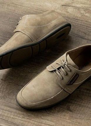 Мужские туфли на шнуровки отличного качества бренд t.taccardi - kari, р.458 фото