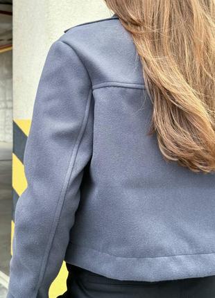 Женское стильное демисезонное осеннее пальто рубашка женская куртка осень весна деми4 фото