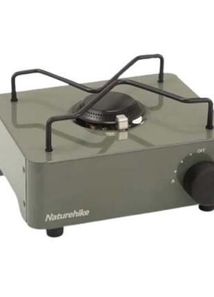 Плита газова портативна naturehike mini cassette stove cnh22cj011 army green1 фото