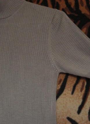Кофта бежевого цвета"august silk"р.s,100%шелк.6 фото