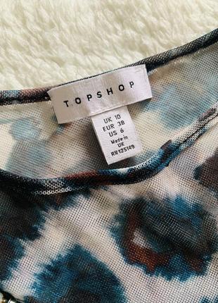 Topshop топ в сіточку, топік, кроп топ, майка, футболка7 фото