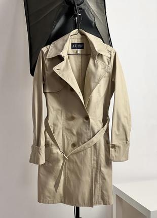 Тренч armani jeans women`s trench coat