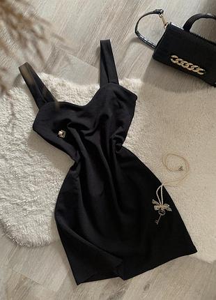 Zara чорне плаття, сукня чорна, міні обгялаюча зара