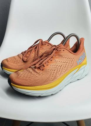 Кроссовки оригинал hoka one one clifton 8 40 размер 137