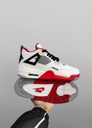 Стильные ядовые кроссовки nike air jordan 4 retro