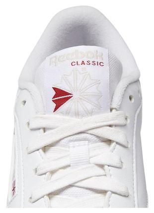 Молочные кроссовки reebok classics club c 85 vegan 36-37 размер6 фото