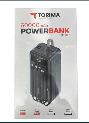 Powerbank 60000mah torima trm-007.2 фото