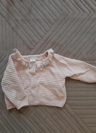 Кофта на 1-2 месяца