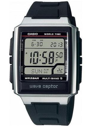 Часы casio radio controlled wv-59r-1aef новые!!! мужские
