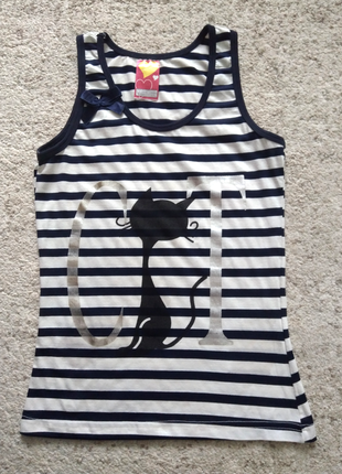 Майка в пижамном стиле от miss victoria collection