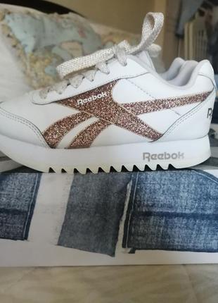 Кожаные кроссовки reebok