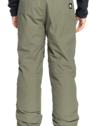 Зимние тёплые брюки для сноуборда quiksilver estate штаны для мальчика, размер: 14/164.5 фото