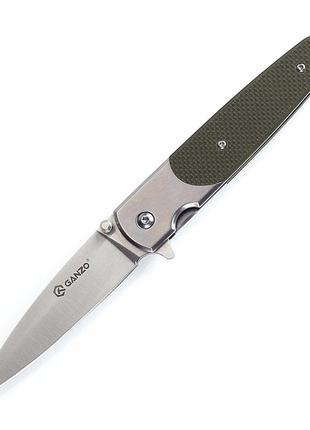 Нож складной с клипсой ganzo g743-1-or2 фото