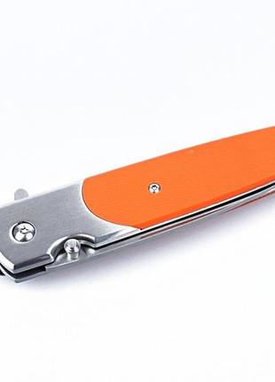 Нож складной с клипсой ganzo g743-1-or6 фото