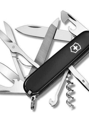 Ніж victorinox mountaineer 1.3743 чорний