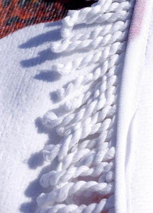 Полотенце пляжное круглое 150 см махровый коврик арбуз 🍉3 фото