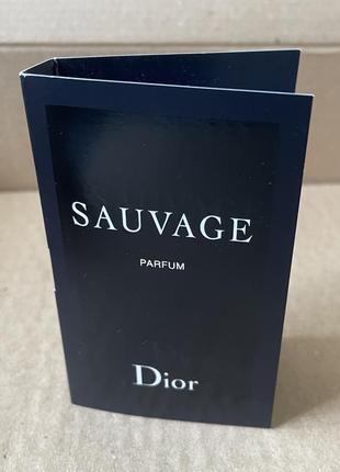 Christian dior sauvage parfum 1ml1 фото