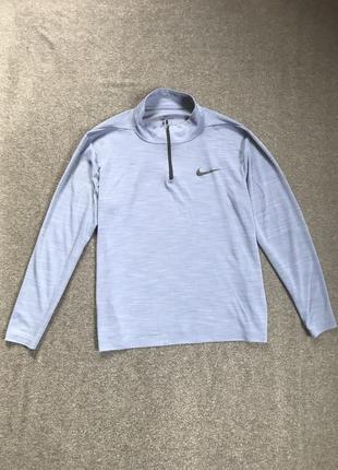 Спортивний лонгслив-кофта nike 1/3zip