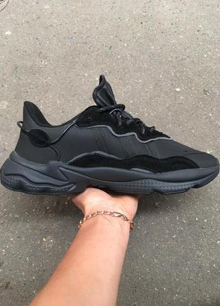 Мужские кроссовки adidas originals ozweego black3 фото