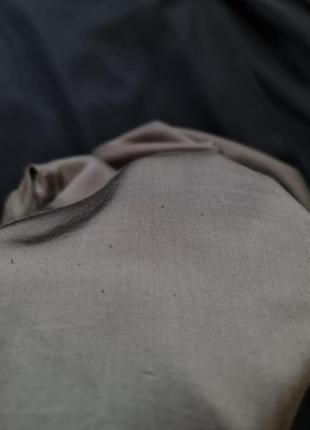 Базовая шелковая футболка шелковая блузка с коротким рукавом футболка серая блузка4 фото