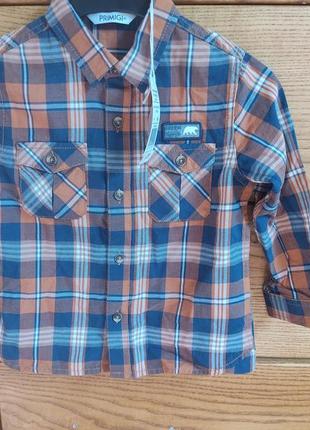 Рубашка в клетку