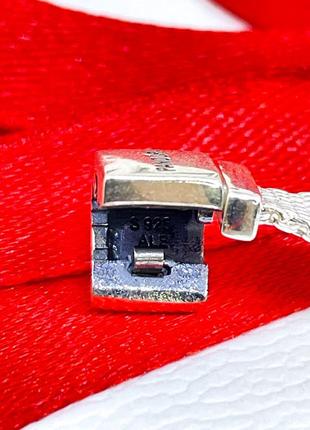 Серебряный браслет пандора 597712 рефлекс рефлекшн с плоской застежкой и логотипом...