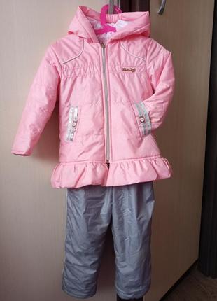 Куртка и комбинезон для девочки