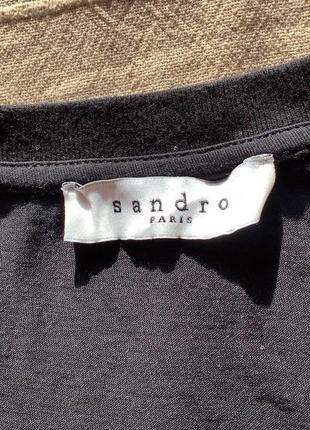 Sandro paris black t s / m р.1 фото