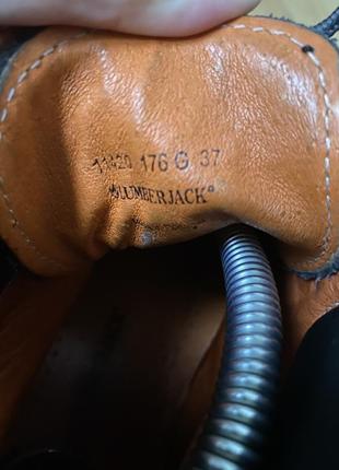 Черные лакированные vagabond кожаные ботинки lumberjack fila timerland8 фото