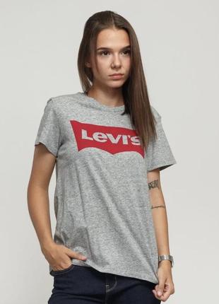 Сіра футболка levi’s