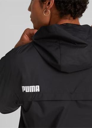 Легка вітровка puma colour block windbreaker jacket / 670856-015 фото