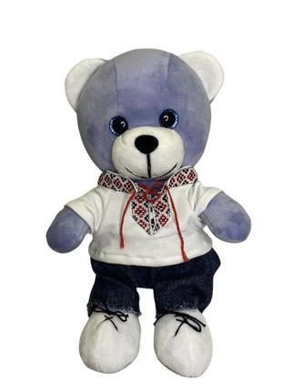 Мягкая игрушка мишка в вышиванке
