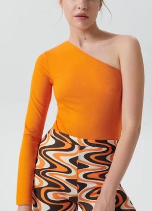 Кроп топ в рубчик