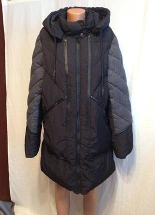 Брендовая женская куртка с капюшоном cecil