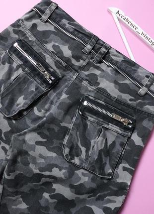 Винтажные камуфляжные карго баггии шорты бандаж авангард. vintage baggy cargo carhartt stussy dickies levi’s винтажные багги шорты9 фото