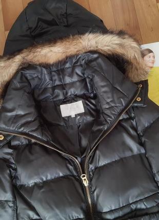Брендова пухова куртка, пуховик, пухове пальто vila м7 фото