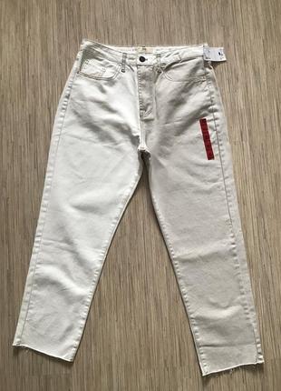 Новые (с этикеткой) комбинированные зауженные джинсы от str, размер 42 (xl)
