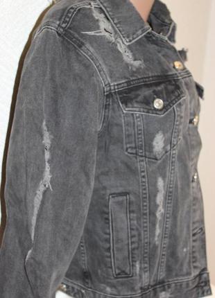 Куртка джинсовая topshop4 фото
