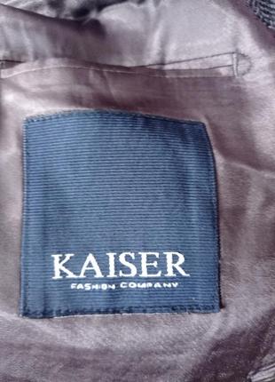 Чоловічий піджак від бренда kaiser.5 фото